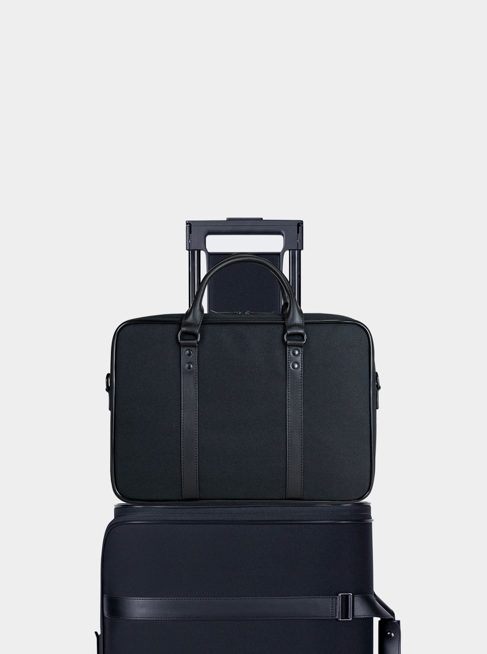 vocier c25 black business briefcase travel
