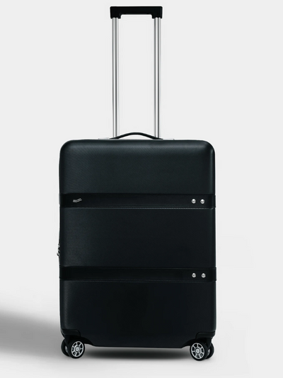 X55_Carry_On_Luggage_Black_open_wheel_handle