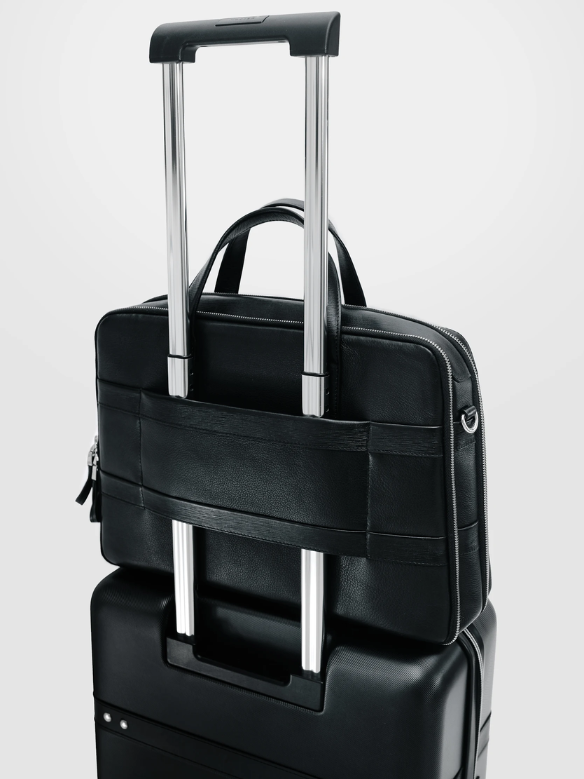 x71_carry_on_luggage_black handle pairing briefcase