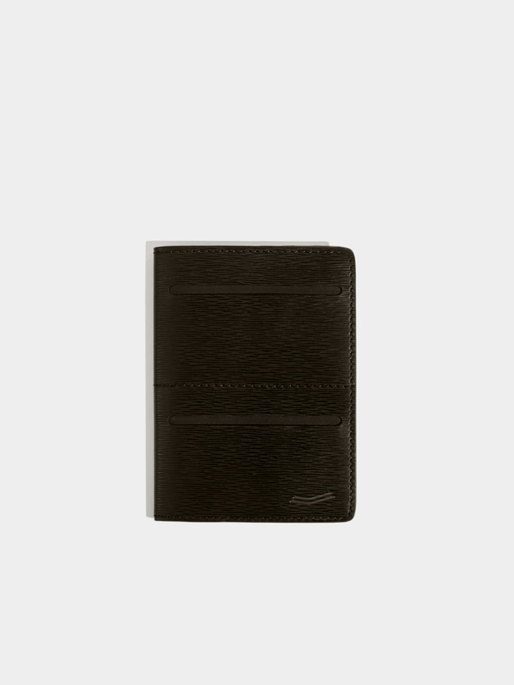 Cognac Leather Modern Passport Holder