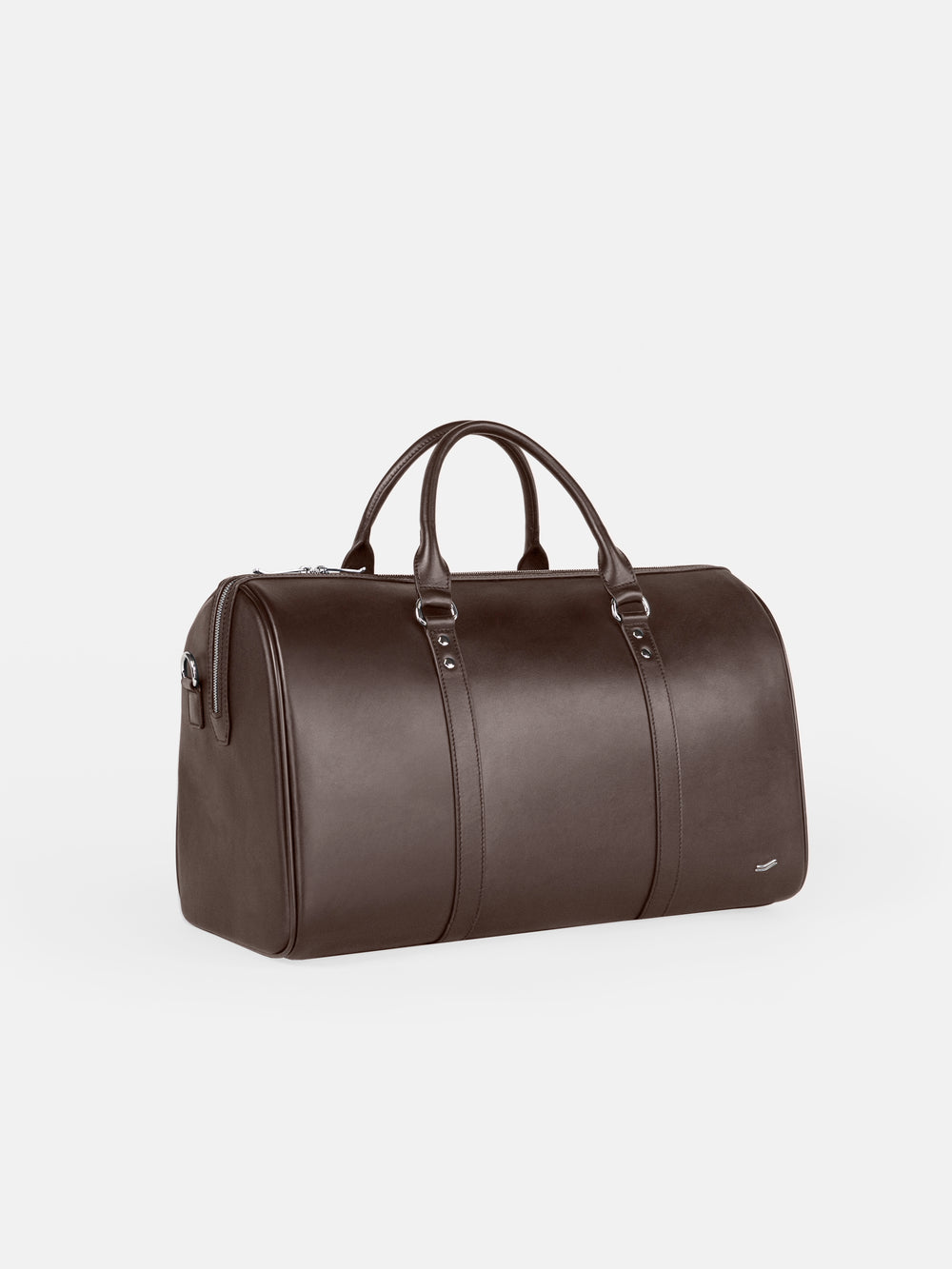 f34 travel duffel bag italian brown leather braunes leder