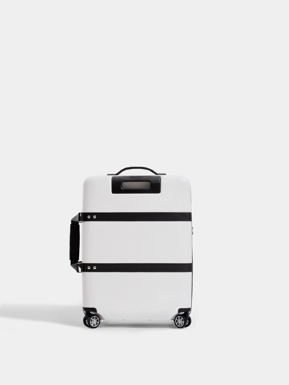 p55 carry-on luggage white back weiss